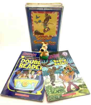 1985 Hanna-Bararba Scooby Doo VHS Book Toy BundleÂ 