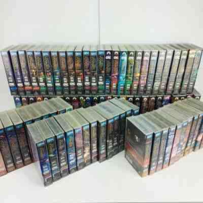 STAR TREK VOYAGER VHS compete series 1 2 3 4 5 6 7 Complete Seasons PLUS PUZZLE