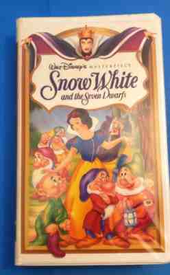 Walt Disney's Snow White and the Seven Dwarfs VHS 1524-Rare