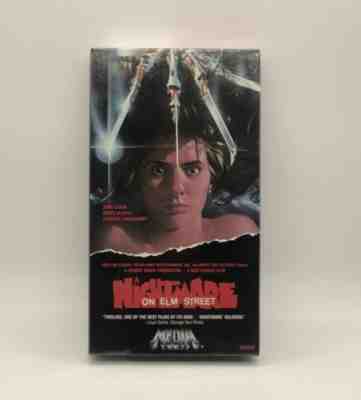 Nightmare On Elm Street VHS New Media Sealed Watermark Two Tone Tape VGA IGS