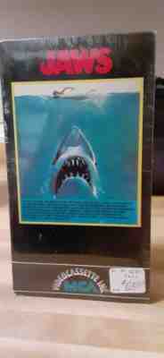 jaws vhs sealed