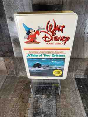 RARE Out Of Print Walt Disney VHS A Tale Of Two Critters Animal Adventure Series