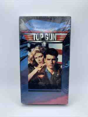 Top Gun VHS Tape 1989 Paramount Home Video New Sealed VGA Graded Gold 85+ NM+