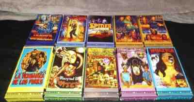 Horror Lot VHS gore Rare SOV Tape Video Film