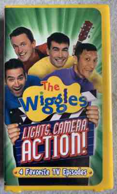 The Wiggles - Lights, Camera, Action (VHS, 2005)