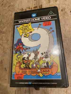 Warner Bros Home Video The Looney Tunes Video Show No 9 VHS With Bugs Bunny Etc