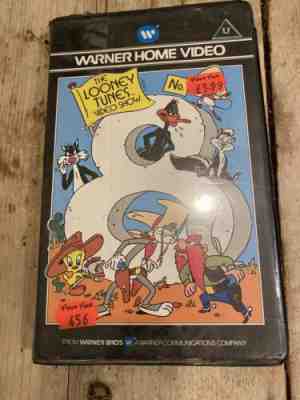 Warner Bros Home Video The Looney Tunes Video Show No 8 VHS With Bugs Bunny Etc