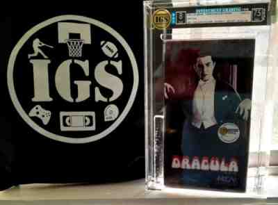 vhs new graded IGS 8/7.5 NM/NM Bela Lugosi in DRACULA 1931/1985 WM Promo SEALED