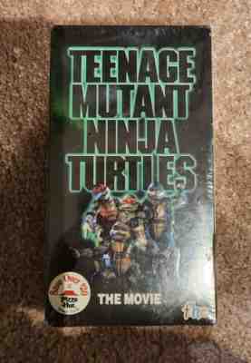 TEENAGE MUTANT NINJA TURTLES: The Movie (1990 VHS) Pizza Hut Factory ...