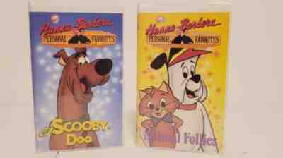 Lot of 2 1988 Hanna-Barbera's Personal Favorites Scooby-Doo, Animal follies VHS