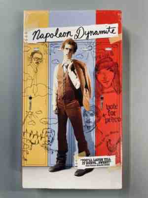 VHS â?? NAPOLEON DYNAMITE / FOX WATERMARKS - SEALED Like IGS
