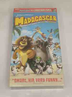 RARE Madagascar (VHS, 2005) Ben Stiller Dreamworks Factory SEALED!!!