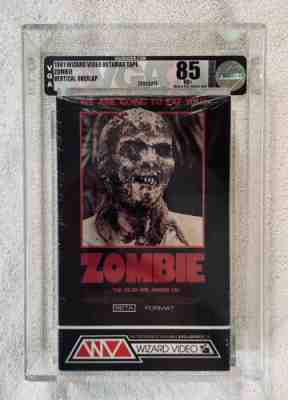 Betamax ZOMBIE VGA 85 NM+ / 1981 WIZARD VIDEO â?? Like IGS VHS