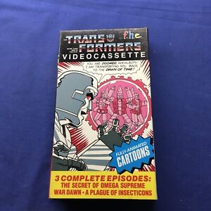 Transformers Vol 12 VHS FHE Original copy, super clean, very rare, OOP