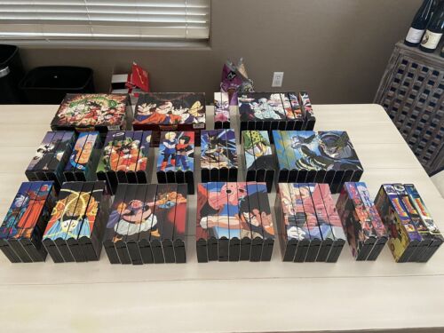 Dragonball Z VHS Complete Set 1-276 + 5 Ova Movie Frieza Cell Buu Saga Uncut