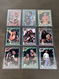 1997 Complete ECW Wrestling Japan VHS Trading Card Vintage Set WWF WCW Sabu