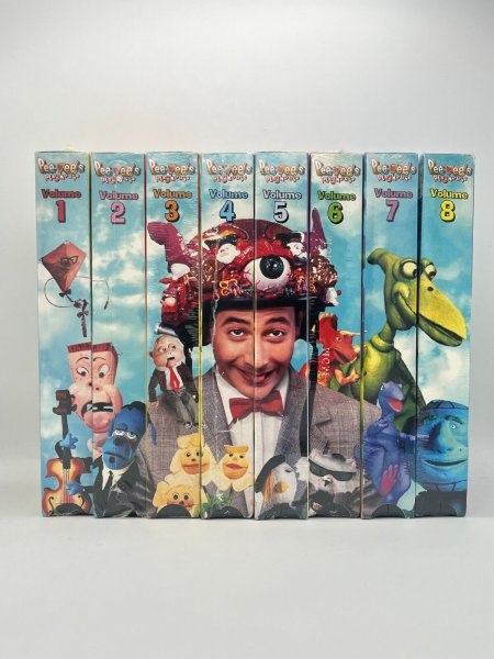 Pee-Wee's Playhouse 1996 VHS Complete Box Set 1-16 Sealed Pee Wee Herman