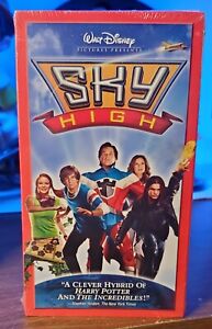 Sky High Disney **Factory Sealed** VHS Super Rare HTF OOP Tape