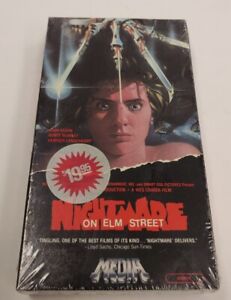 RARE FACTORY SEALED A Nightmare On Elm Street VHS Horror Media (1985)