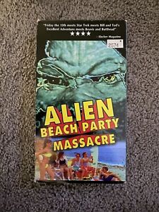 Alien Beach Party Massacre (VHS 1996) ULTRA RARE!!! | Horror