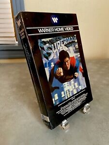 New Sealed 1st Print Superman WCI From 1979 Big Box Warner Betamax Not VHS