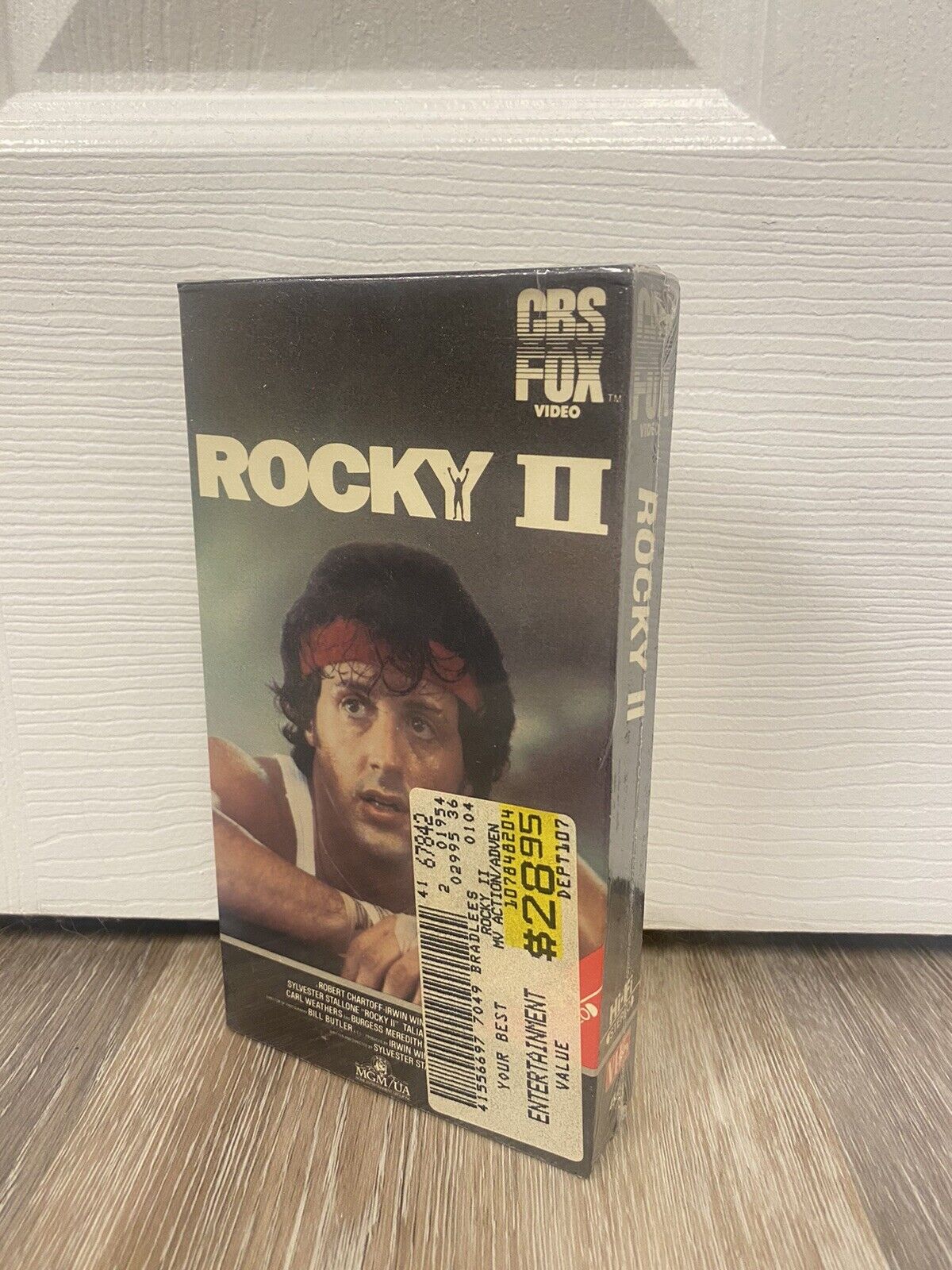 Rocky II 2 VHS 1984 CBS FOX Original Factory Sealed Red Label RARE