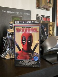 SDCC 2016 Marvel Deadpool VHS signed By Ryan Reynolds/Rob Liefeld - Very Rare
