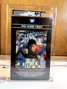 Superman VHS big box Graded: First Release WCI VGA graded (Warner Bros. Vhs)