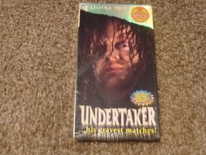 wwf UNDERTAKER HIS GRAVEST MATCHES vhs COLISEUM VIDEO wrestling BRAND NEW SEALED