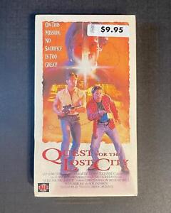 AIP VHS Quest for Lost City AKA Final Sacrifice 1990 Satanic Wrestlers Horror