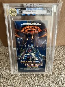 VHS Transformers - The Movie IGS 7.5-7.5 NM 1999 Kid Rhino - Very HTF Factory