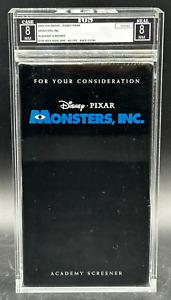 Disney Pixar Monsters Inc VHS Promo Academy Screener Sealed New IGS 8 8 Graded