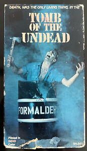 Tomb of the Undead. VHS. Horror. Gore. Cult Classic. Very Rare. HTF.