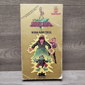 NINTENDO The Legend of Zelda Kiss and Tell VHS Tape