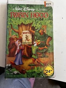 VHS tape Robin Hood by Walt Disney