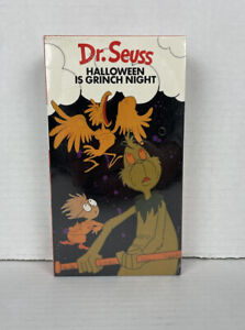 Dr. Seuss Halloween Is Grinch Night VHS 1989 Brand New Sealed -Rare- Vintage