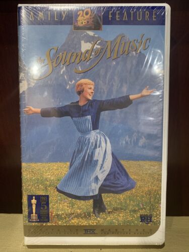 The Sound of Music VHS 1996 THX Digital CLAMSHELL New SEALED Screener Very RARE