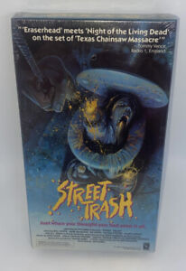 Street Trash VHS Tape FACTORY SEALED RARE horror tony darrow NEW! WOW!!!