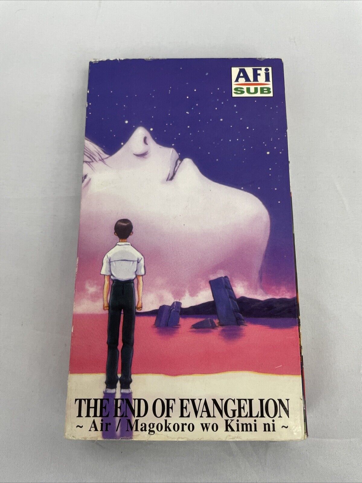 The End Of Evangelion 1997 Gainax Spanish Dub Version VHS Rare Untested