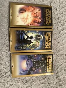 Star Wars Trilogy VHS Tapes