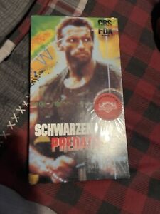 PREDATOR VHS Tape 1988 Blue CBS FOX VIDEO Watermark 1st Run, Factory Sealed NEW