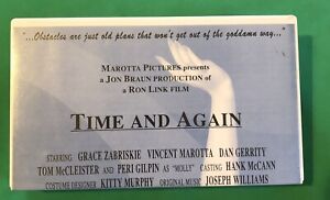 TIME AND AGAIN FYC VHS UNRELEASED MEGA RARE VINCENT MAROTTA GRACE ZABRISKIE OOP