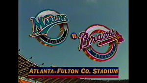 VHS #328 MLB 1995 Marlins at Braves 5.19.95 Braves at Cardinals 5.23.95 Baseball