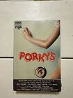 Factory Sealed Porkys 1983 VHS Scott Colomby Big Box Side Open Watermark