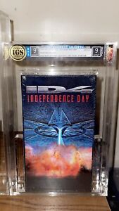 Independence Day VHS, 1996, Brand New Sealed Graded IGS 9/9 First Print