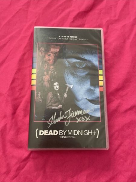 DEAD BY MIDNIGHT VHS SIGNED only 40 MADE oop Broke Horror Fan Witter Clamshell