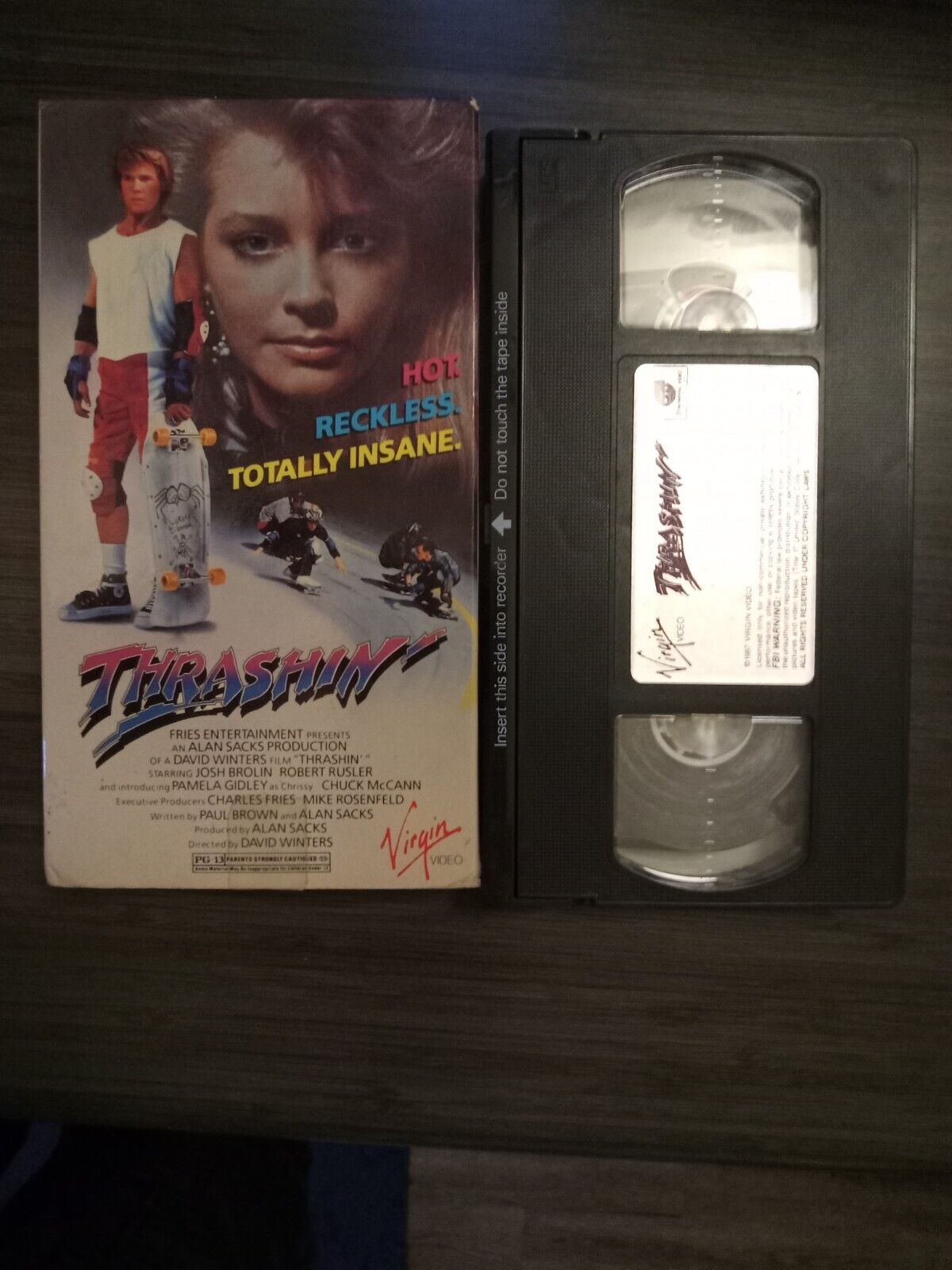 Thrashin' Movie 1986 VHS Josh Brolin Skateboarding Rad 80s Cult Classic