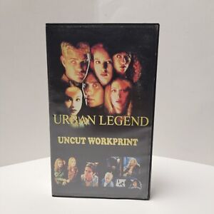 Urban Legend (VHS, 1999, Uncut Work Print) Horror, Rare Singapore Import