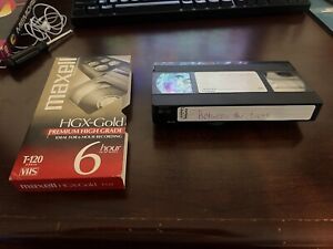 T-120 Used Blank VHS Between The Lions PBS Kids Recordings