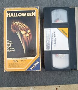 Original 1978 Meda Halloween VHS Release Rare HTF John Carpenter Meda / Media